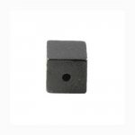 Houten Kubus / Vierkant 10 mm Zwart