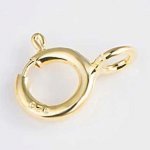 Ronde veersluiting 925 zilver N°03