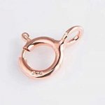 Ronde veersluiting, zilver 925 N°04