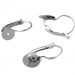 roestvrijstalen oorbelhouder 08 mm N°08