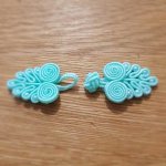 Chinese stijl passementerie brandebourg knop N°05