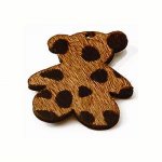 Bruine Bontbeer 24x29mm x 1