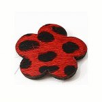 Rode Bontbloem 30x30mm x 1