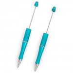 Turquoise Parel Decoratiepen voor maatwerk x 1 stuk