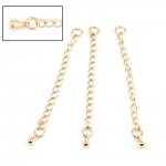 Vergulde koperen armband ketting verlenging