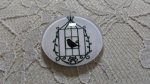 rond glas cabochon 20mm vogels 023 