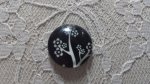 glazen cabochon rond 20mm vogels 020 
