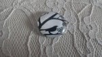 cabochon rond glas 25mm vogels 001 