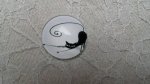 glazen cabochon rond 25mm cat 014 