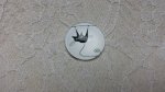glazen cabochon rond 25mm cat 011 