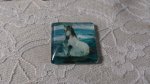 glas vierkante cabochon 30mm 024 