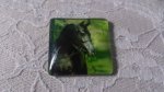 vierkante glazen cabochon 30mm 023 