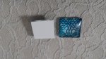 glas vierkante cabochon 25mm 046 