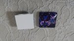 vierkante glazen cabochon 25mm 034 
