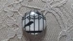 cabochon rond glas 20mm vogels 008 