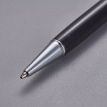 Bead decoreren pen lege buis aan te passen zilver zwart x 1 stuk