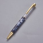 Lege tube kraaldecoratiestift Pruisisch blauw goud x 1 stuk