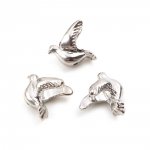 Parel Vogel Bedel N°03 Zilver