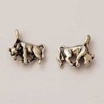 Sterrenbeeld bedel Stier Zilver Metaal N°01