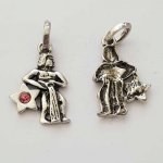 Waterman Sterrenbeeld Bedel Zilver Metaal N°03 met strass steentjes