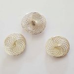 18 mm zilveren spiraalkraal N°03