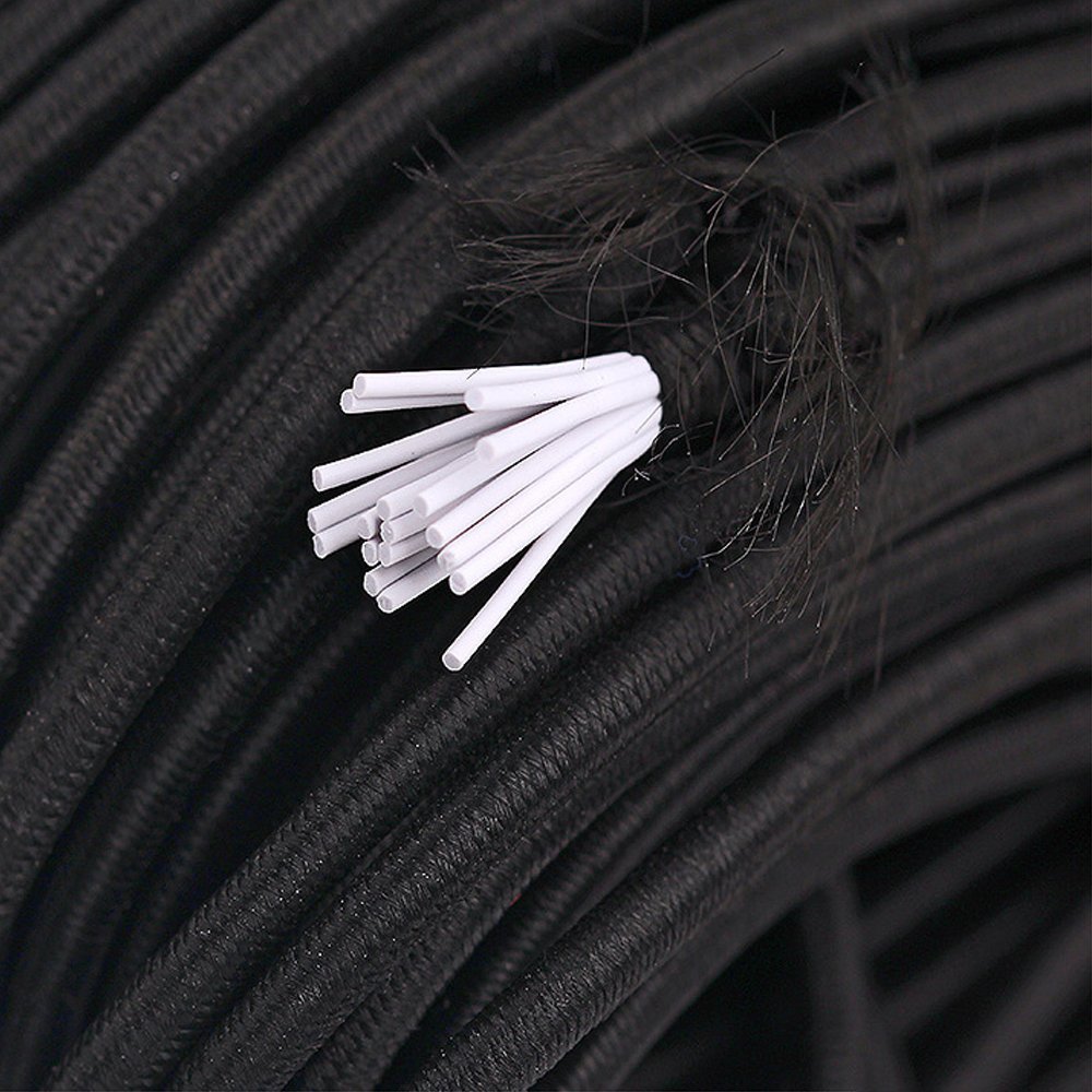Rond elastiek 2,5 mm Zwart