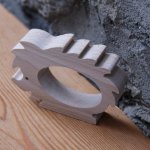 Handgemaakte massief houten Herisson servetring voor decoratie
