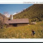 Ansichtkaart Champagny le Haut Kapel van Friburge