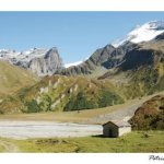 Ansichtkaart Gliere meer, Champagny en vanoise in de zomer