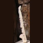 Houten basklarinet ht15cm