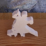 Beeldje tango dansers lg 6cm ep 7mm