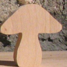 3mm paddestoel miniatuur hobby figuur