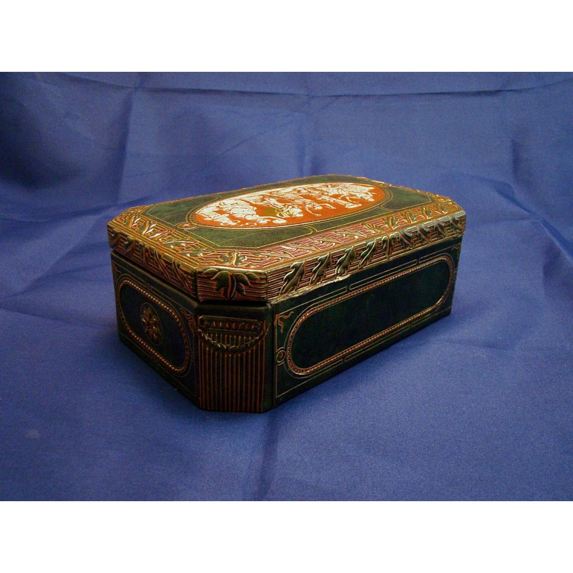 Vintage juwelendoosje met slot