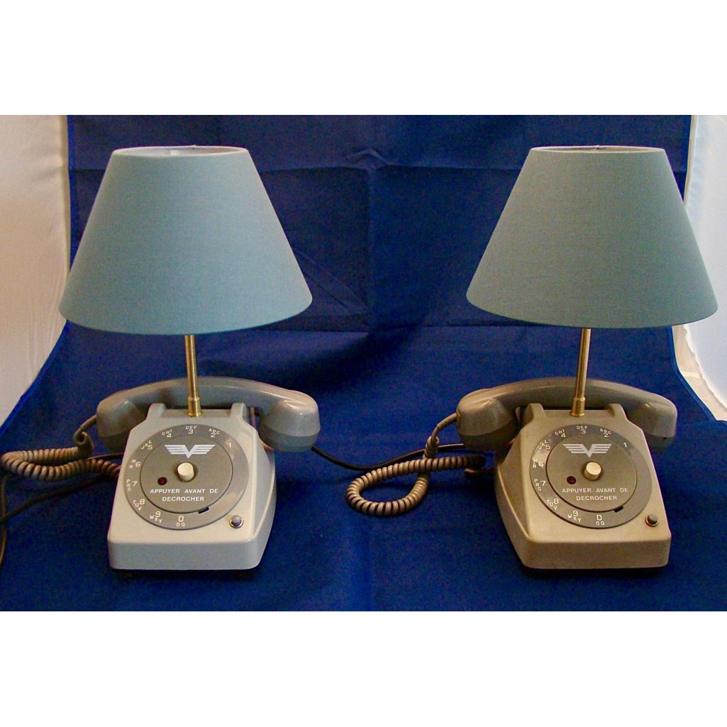 luchttelefoon bedlampenset 