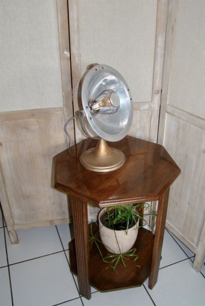 Oude CALORS verwarmingslamp 