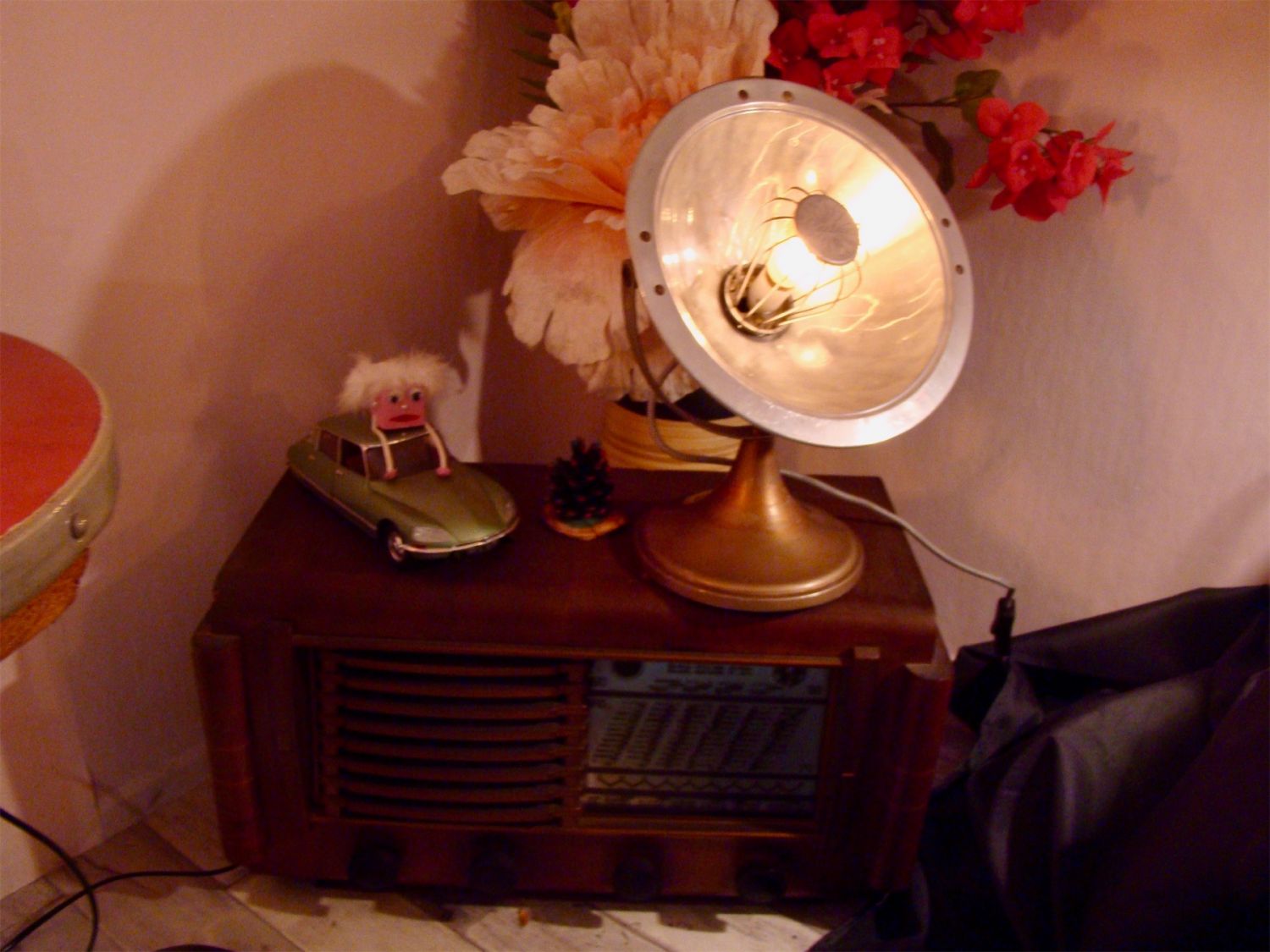 Oude CALORS verwarmingslamp 