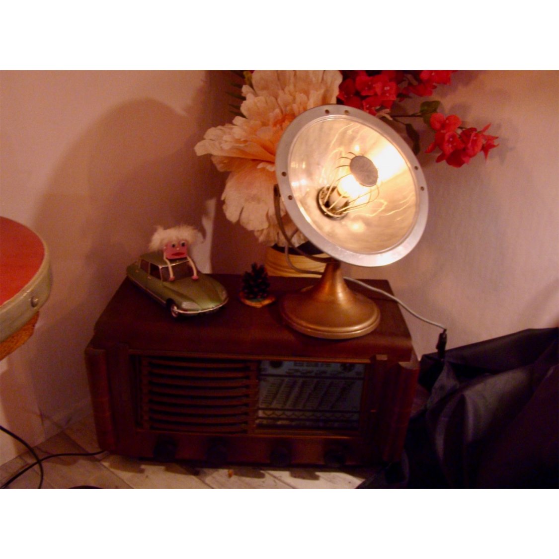 Oude CALORS verwarmingslamp 