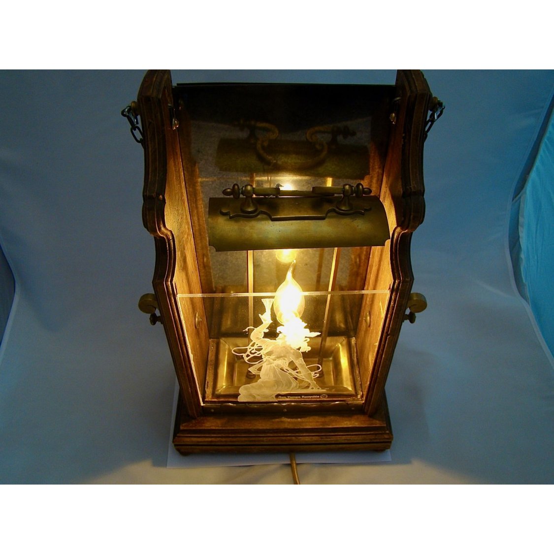 Antieke lamp Grote kaarslantaarn 1900