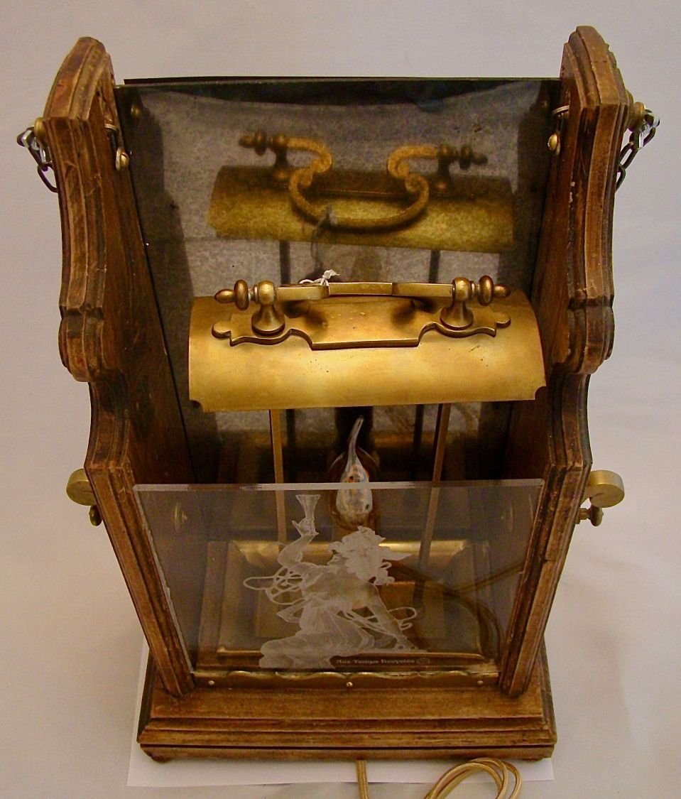 Antieke lamp Grote kaarslantaarn 1900