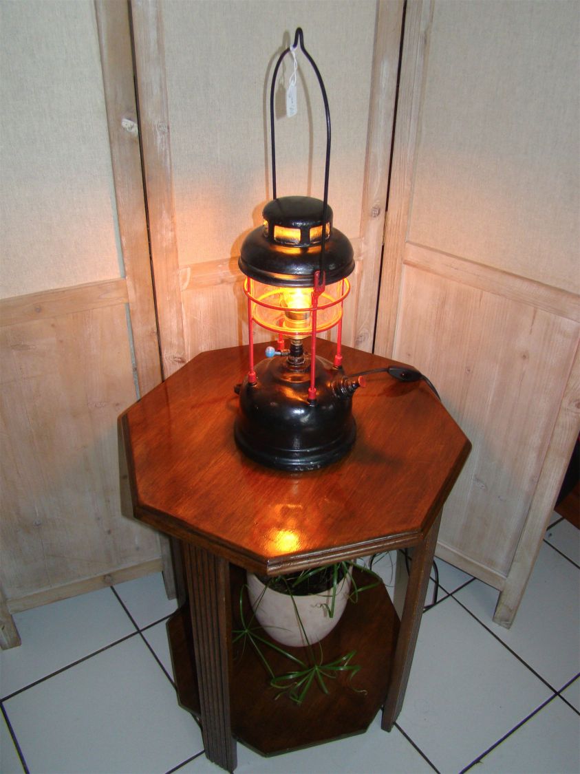 Antieke Engelse gaslamp