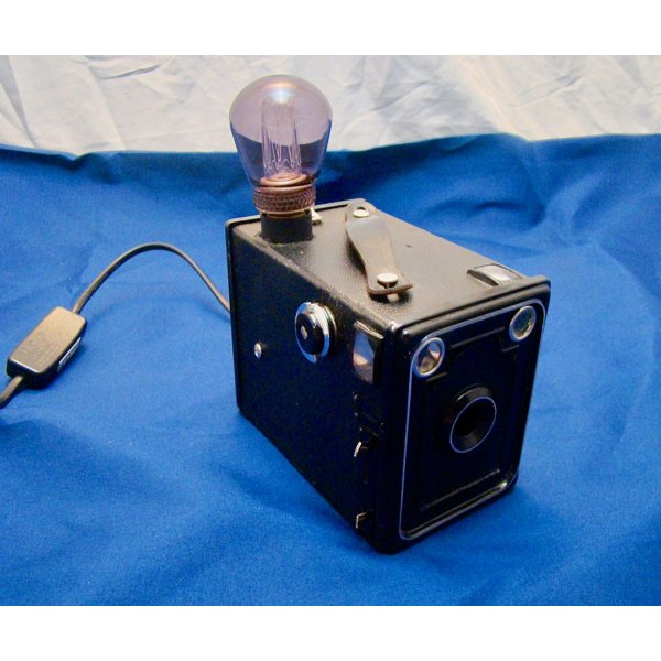 Lampe appareil photo vintage 