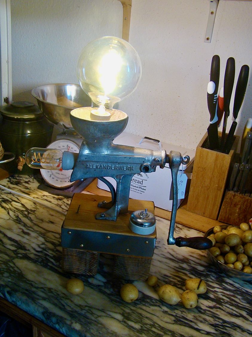 Slagerslamp EDISON stijl