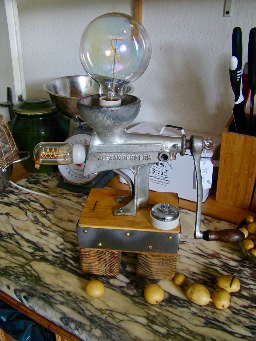 Slagerslamp EDISON stijl
