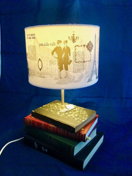 Antieke boekenlamp, Parijs