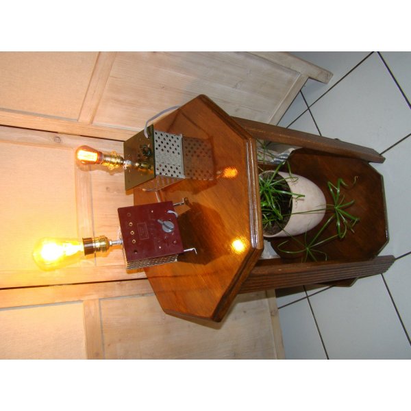 Steampunk retro toekomst lamp 2