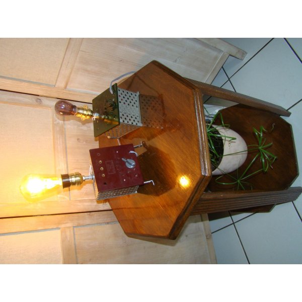 Steampunk retro toekomst lamp 2