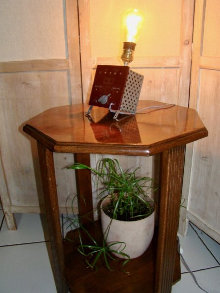 Steampunk retro toekomst lamp 2