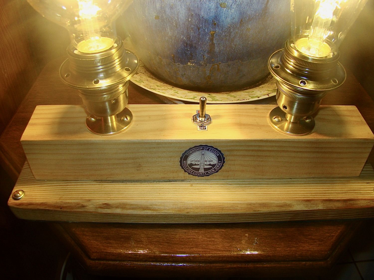 EDISON steampunk stijl lamp 
