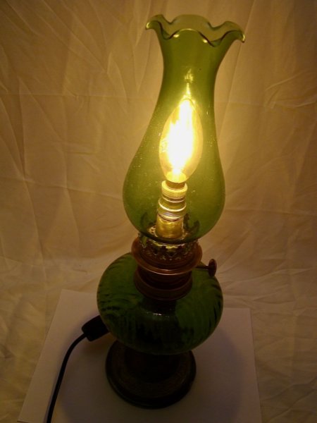 GROENE LANTERN olielamp 