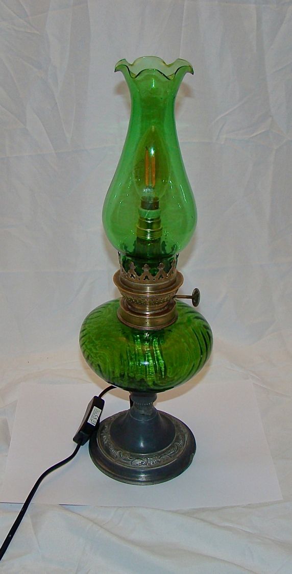 GROENE LANTERN olielamp 